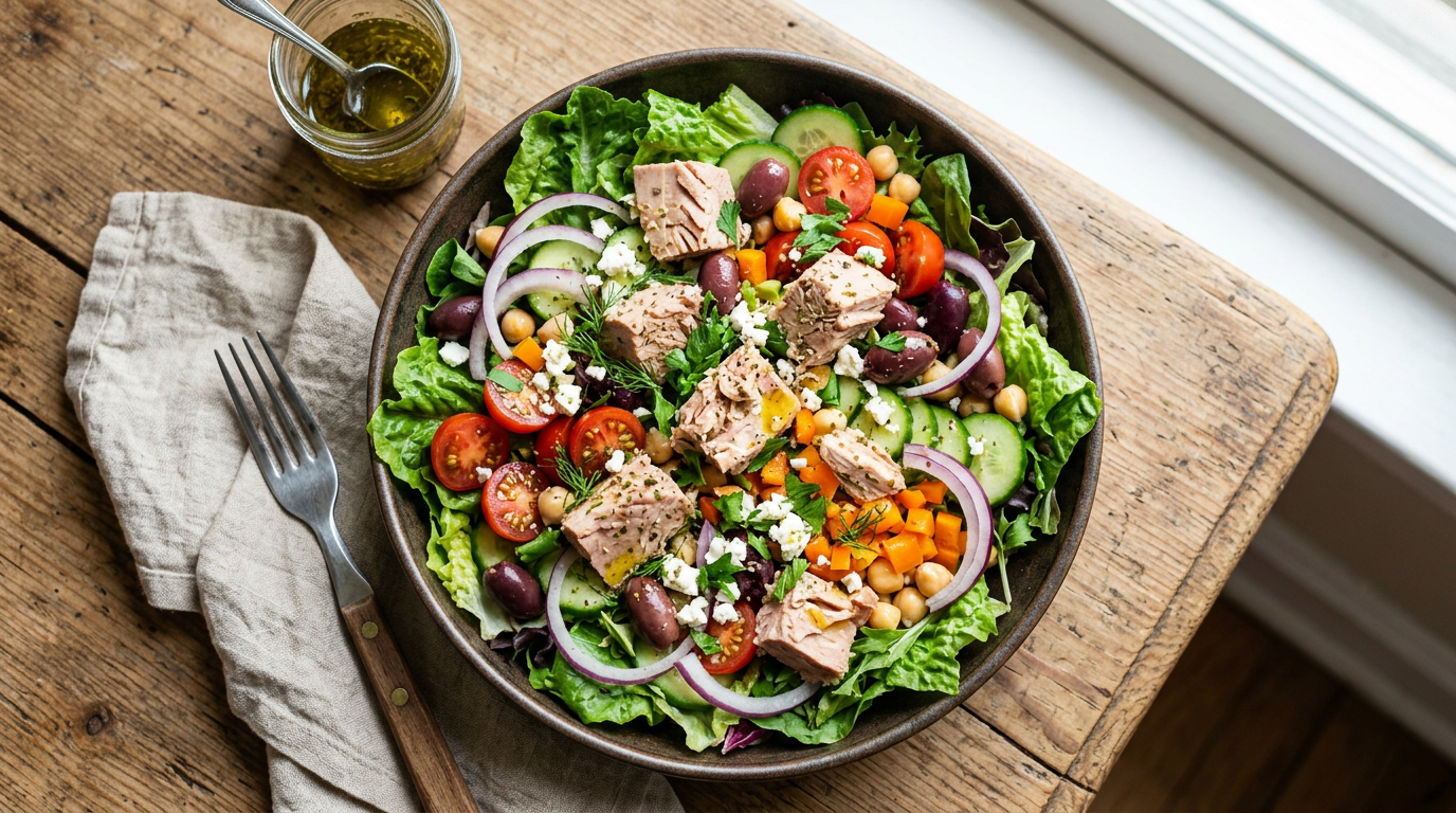 Ensalada mediterr&aacute;nea