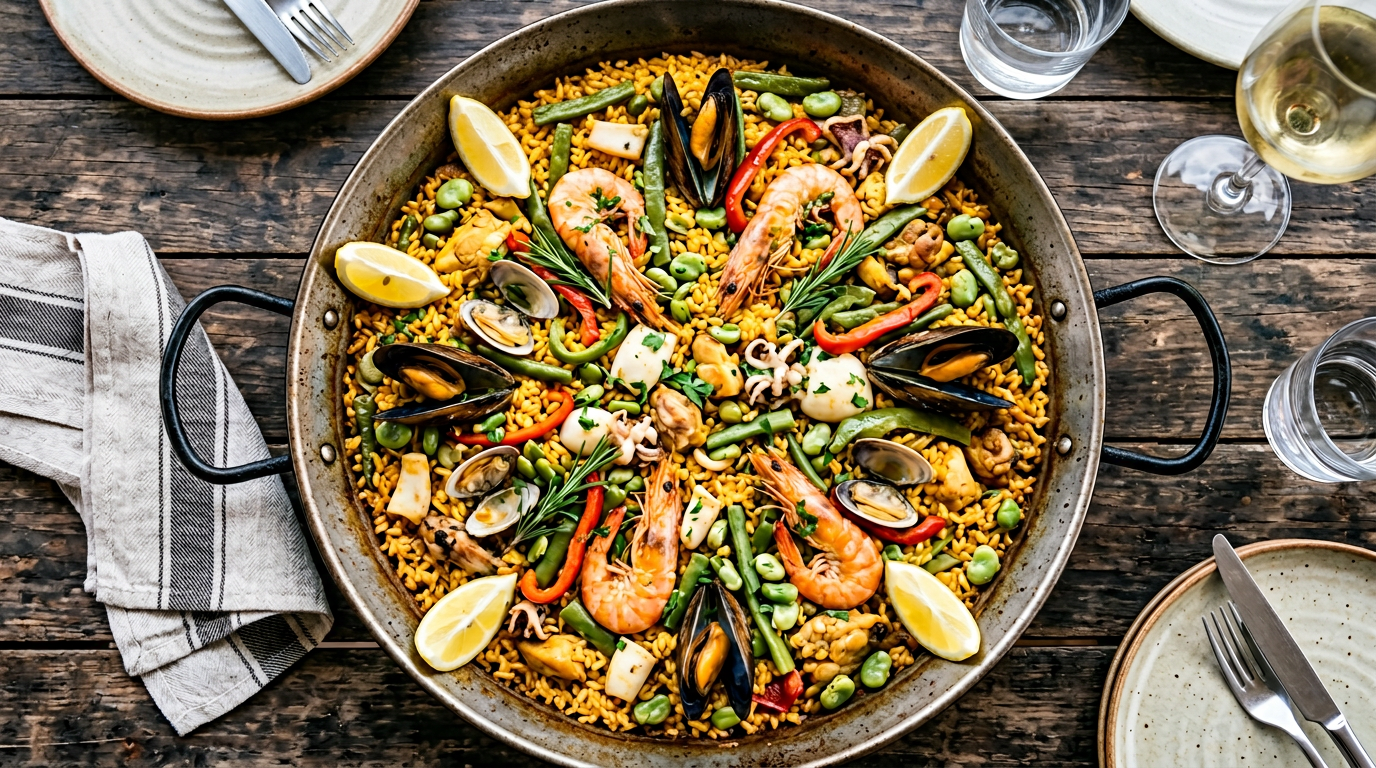 Paella valenciana